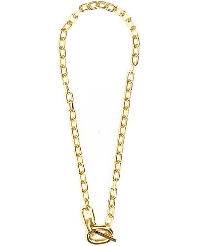 Rabanne Chain Necklace - Metallic