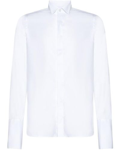 Tagliatore Shirts - White
