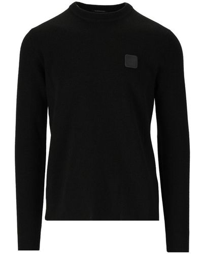 C.P. Company The Metropolis Series Crewneck Sweater - Black