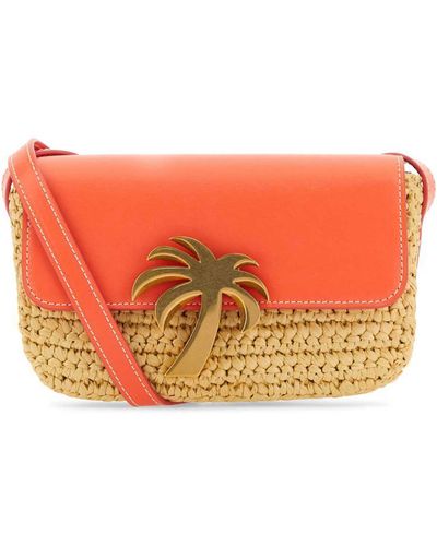 Palm Angels Shoulder Bags - Orange