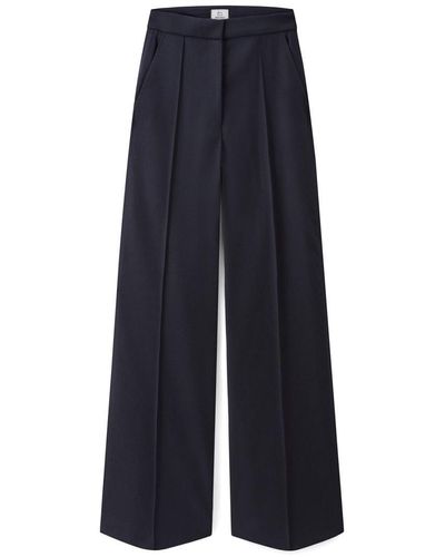 Woolrich Pleated Suit Trousers - Blue
