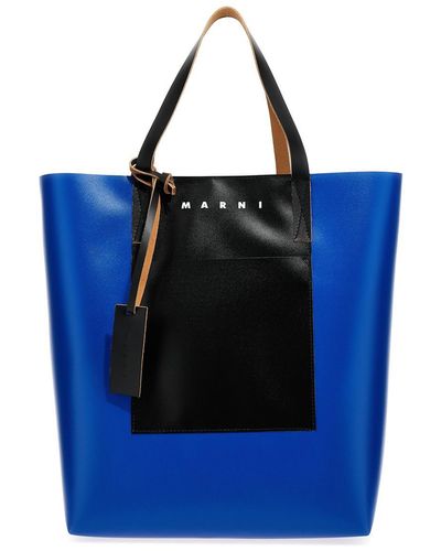 Marni Tribeca Tote Bag - Blue