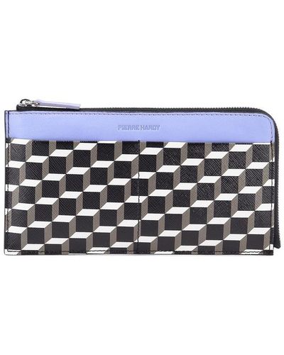 Pierre Hardy "maxi Perspective" Wallet - Blue