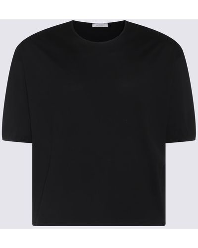 Lemaire Cotton T-Shirt - Black