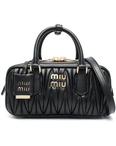 MIU MIU Women Mini Leather Top Handle Bag – Atelier New York