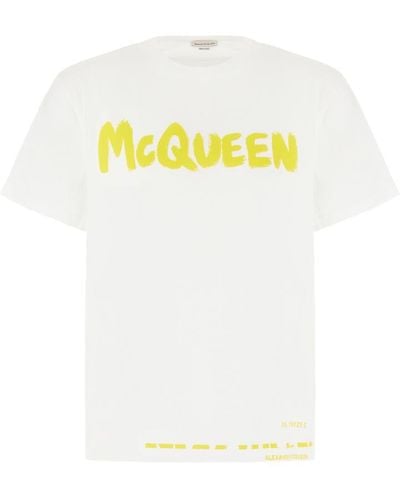Alexander McQueen T-Shirt - Yellow