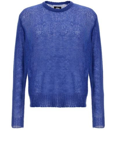 Stussy Loose Jumper - Blue