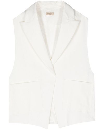 Barena Frizzy Tombolo Jacket Clothing - White