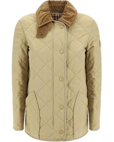 Burberry Jackets - Natural