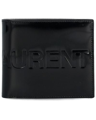 Saint Laurent East/west Bi-fold Wallet - Black