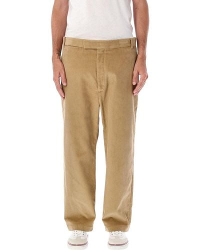 Thom Browne Unstructured Straight Pants - Natural
