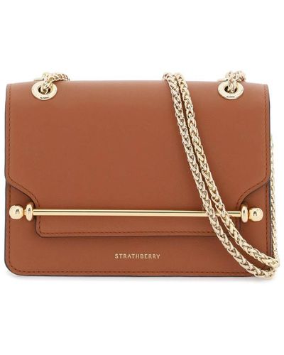 Strathberry East/west Mini Bag - Brown