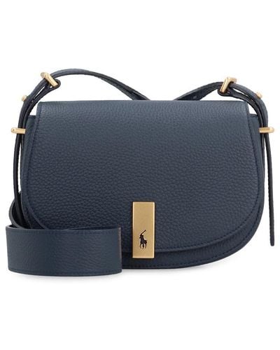 Polo Ralph Lauren Polo Id Mini Leather Bag - Blue