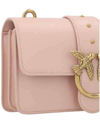 Pinko 'love One Mini Classic' Crossbody Bag - Pink