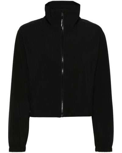 Calvin Klein Wo Woven Jacket - Black