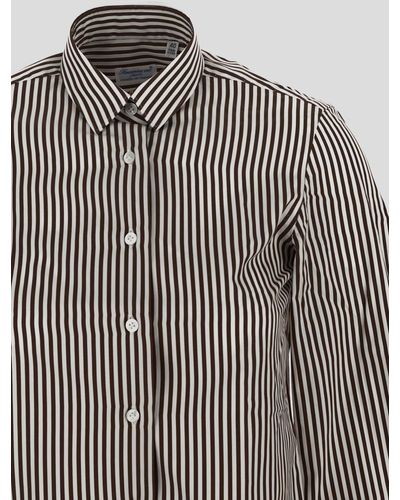 Finamore 1925 Shirts - Gray