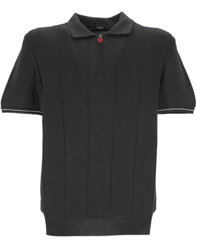 Kiton T-Shirts And Polos - Black
