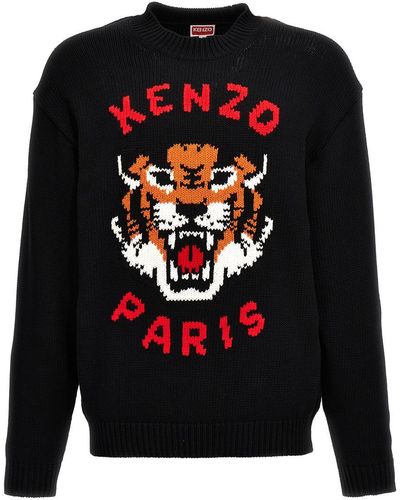 KENZO 'Lucky Tiger' Sweater - Blue