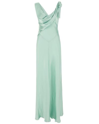 Alberta Ferretti Long Dresses - Green