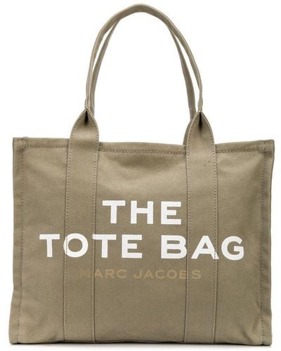 Marc Jacobs The Tote Large Canvas Tote Bag - Natural