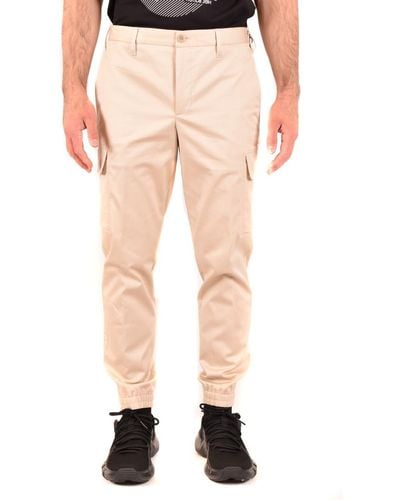 Neil Barrett Pants Color: Sky Material: 97% Cotton 3% Elastan - Multicolor
