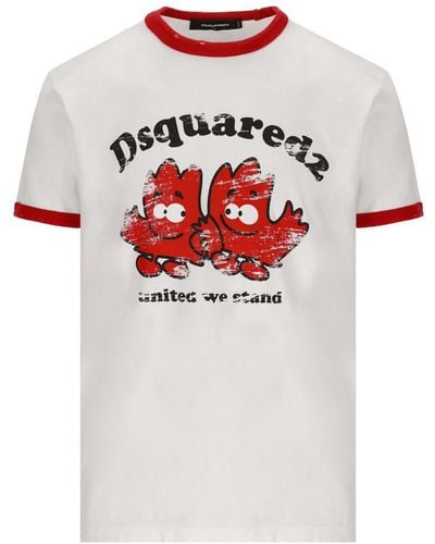 DSquared² T-shirts And Polos - White