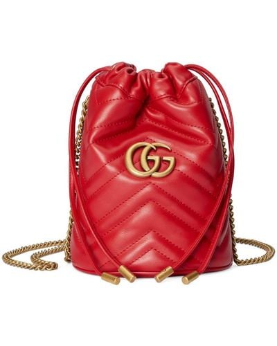 Gucci Marmont Bags - Red