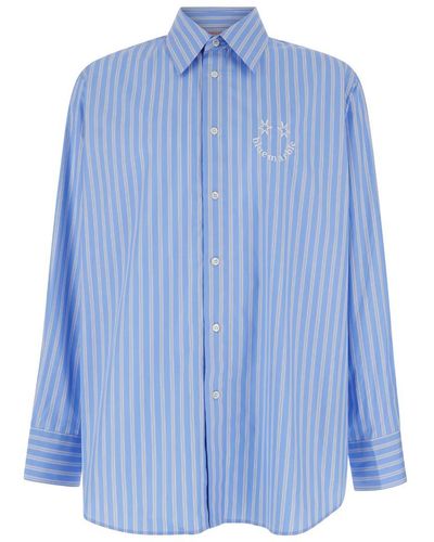 Bluemarble Light Striped Shirt - Blue