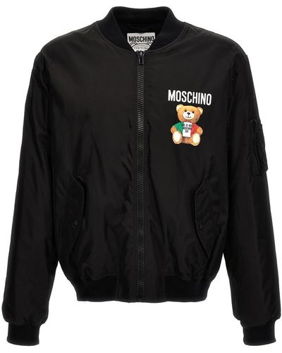 Moschino Bomber Jacket 'Teddy' - Black