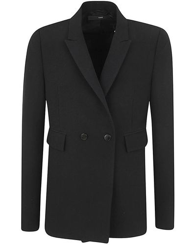SAPIO Panama Long Jacket Clothing - Black