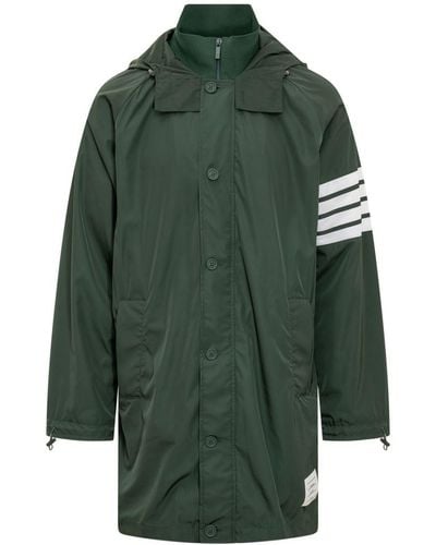 Thom Browne Trench & Parka - Green