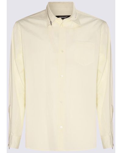 Undercover Yellow Cotton Shirt - Natural