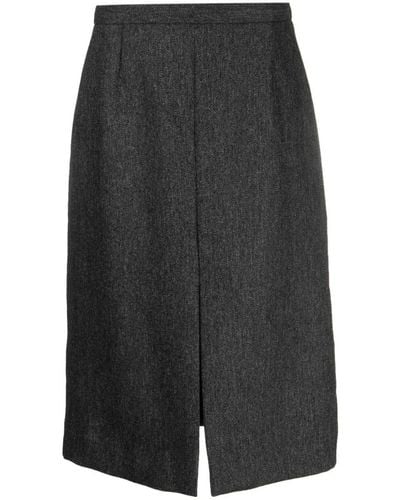 Dries Van Noten 02260-shea 7245 W.w.skirt Clothing - Gray