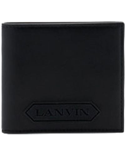 Lanvin Wallet With Logo Accessories - Black