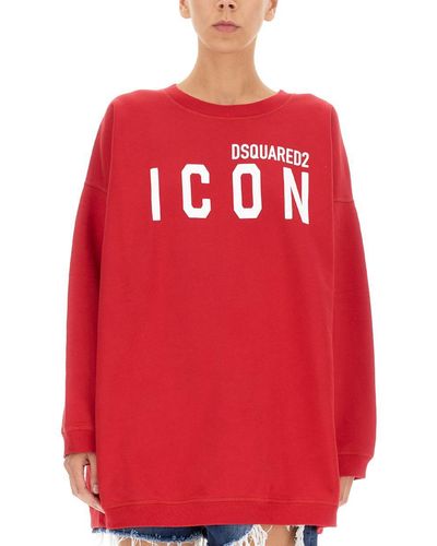 DSquared² Dsqua2 "icon" Sweatshirt - Red