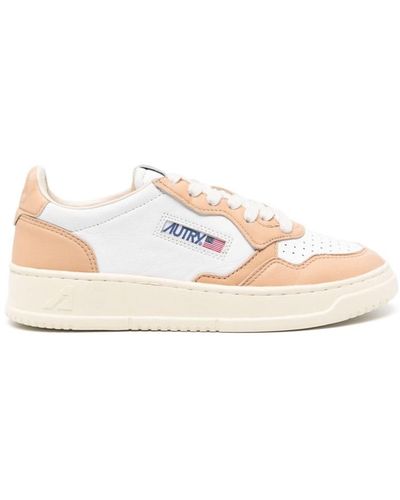 Autry Medalist Low Wom - Goat/wash Shoes - Pink