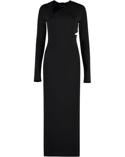 Versace Jersey Dress - Black