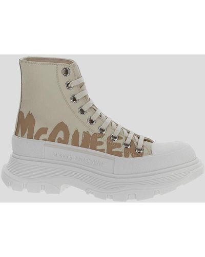 Alexander McQueen Boots - Gray