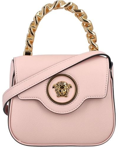 Versace "La Medusa" Mini Top Handle Bag - Pink