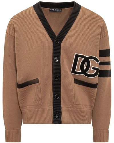 Dolce & Gabbana Sweaters - Brown