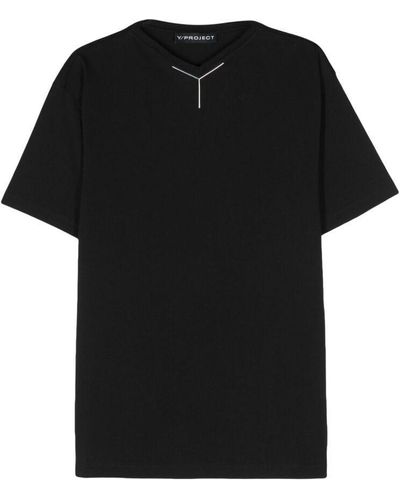 Y. Project T-Shirts - Black