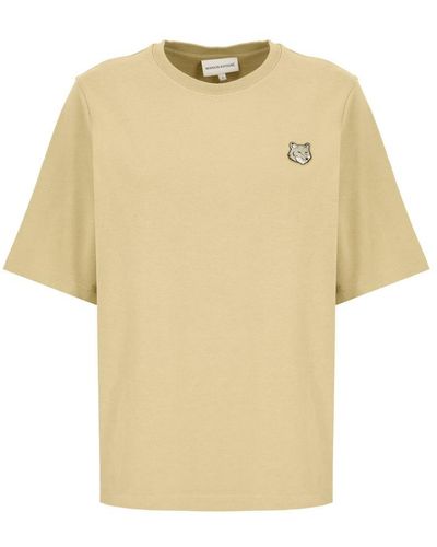 Maison Kitsuné Maison Kitsune' T-Shirts And Polos - Yellow