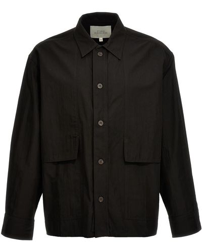 Studio Nicholson 'military' Shirt - Black
