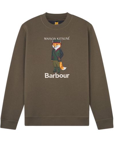 Barbour Logo Sweatshirt - Green