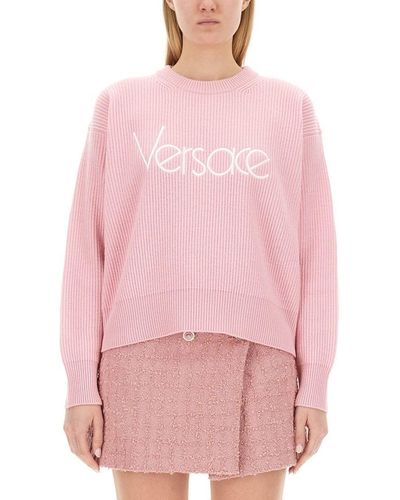 Versace "1978 Re-edition Logo" Jersey - Pink