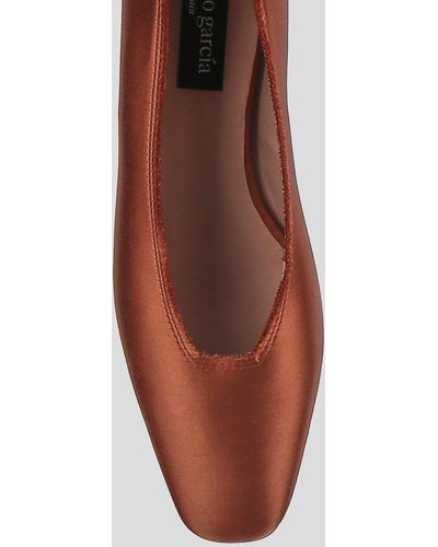 Pedro Garcia Terena Flat Shoes - Brown