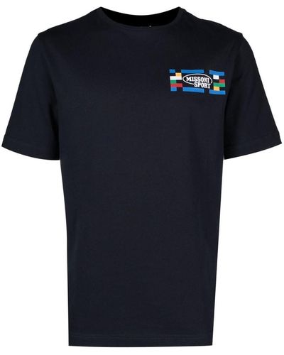 Missoni Logo-print T-shirt - Black