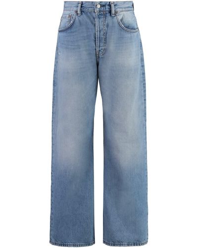 Acne Studios 5-pocket Straight-leg Jeans - Blue