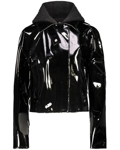 1017 ALYX 9SM Pvc Motorcycle Jacket Clothing - Black