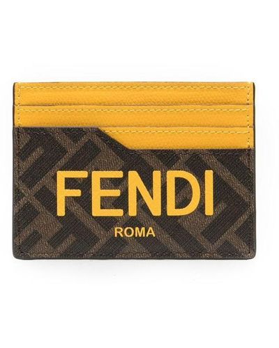 Fendi card hotsell holder sale